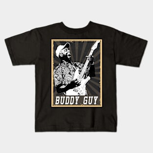 80s Style Buddy Guy Kids T-Shirt